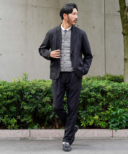 チャコールグレー MODEL : GO 180cm 66kg Lsize