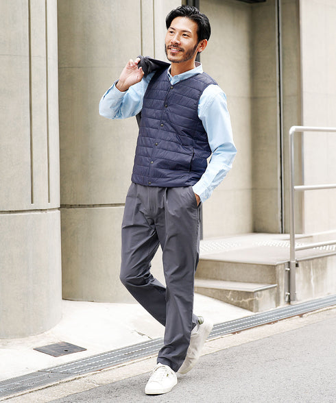 ネイビー MODEL : GO 180cm 66kg Lsize