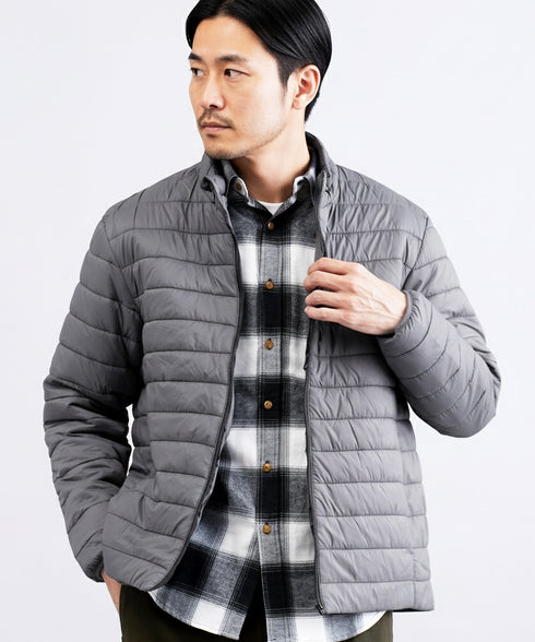 ライト中綿ZIPブルゾン