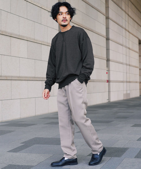 ミニ裏毛綿タッチトレーナー