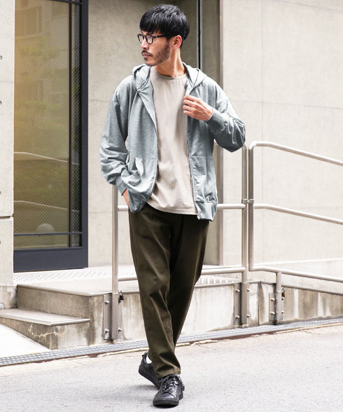 杢グレー MODEL : GO 180cm 66kg Lsize