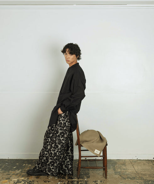 ワイドバギーパンツ(ツイル/ダック/ジャガード)