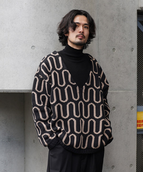 H175 / 着用サイズ:M ブラック系その他2 着用ボトムス:218717