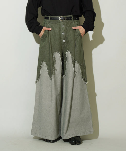 H163 / 着用サイズ: S グリーン系その他