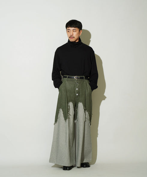 H163 / 着用サイズ: S グリーン系その他