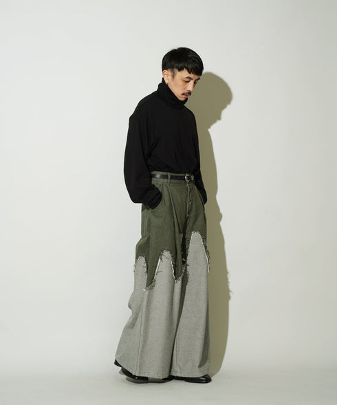 H163 / 着用サイズ: S グリーン系その他