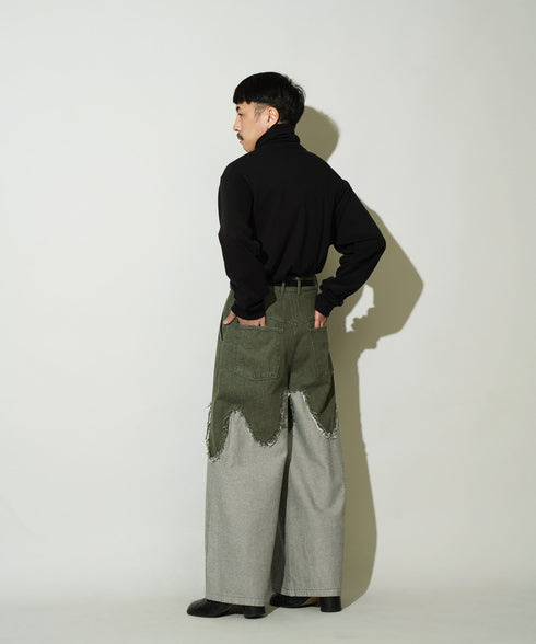 H163 / 着用サイズ: S グリーン系その他