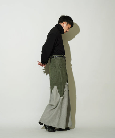 H163 / 着用サイズ: S グリーン系その他