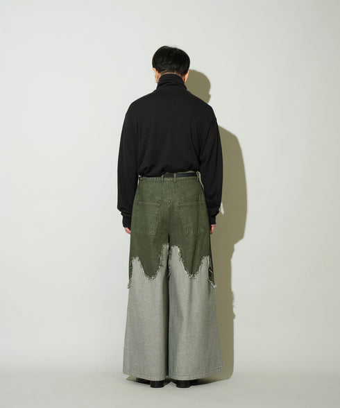 H163 / 着用サイズ: S グリーン系その他