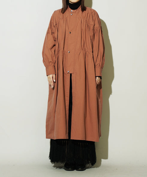 H161 / 着用サイズ:S テラコッタ 着用ボトムス:217155