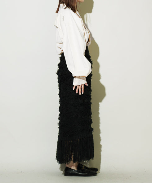 H161 / 着用サイズ: FREE ブラック 着用トップス:217159