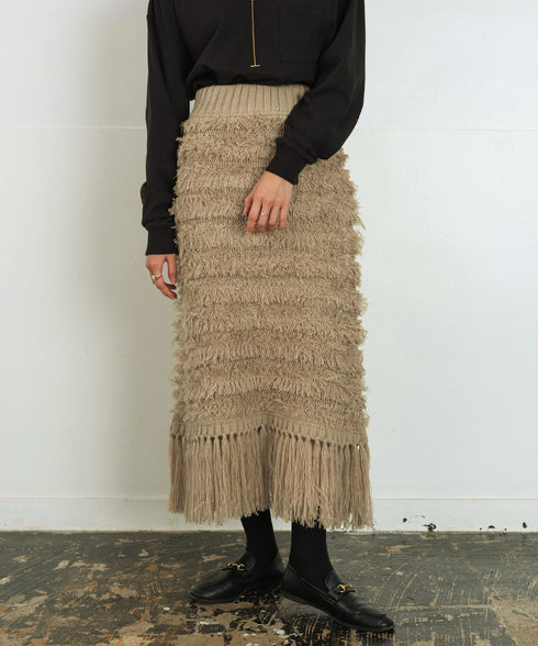 H167 / 着用サイズ: FREE ベージュ