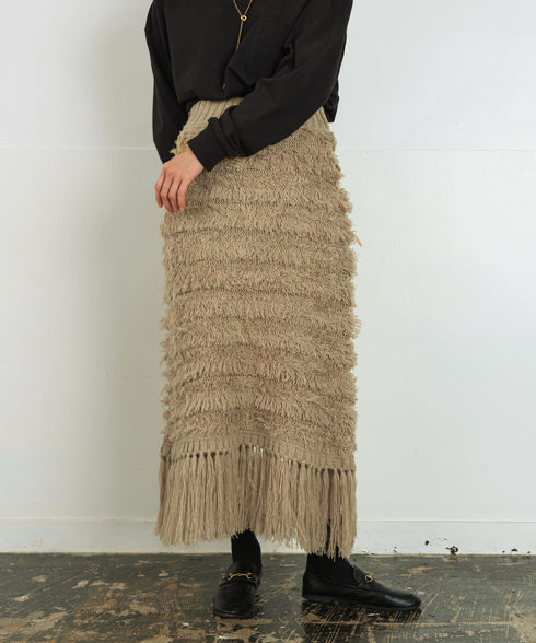 H167 / 着用サイズ: FREE ベージュ