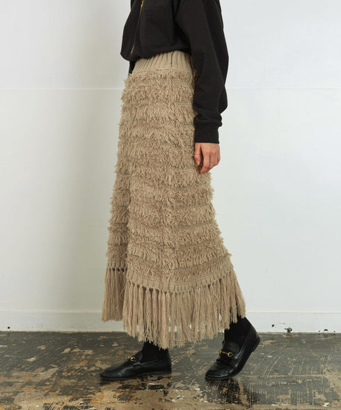 H167 / 着用サイズ: FREE ベージュ