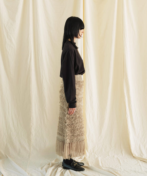 H167 / 着用サイズ: FREE ベージュ