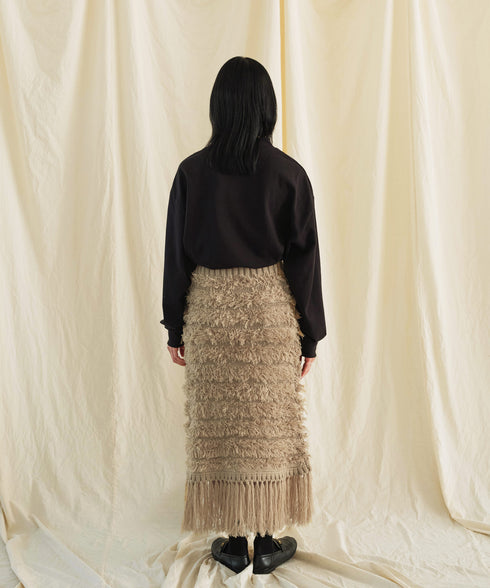 H167 / 着用サイズ: FREE ベージュ