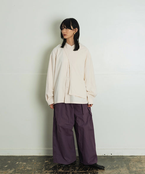 ワイドバギーパンツ(ツイル/ダック/ジャガード)