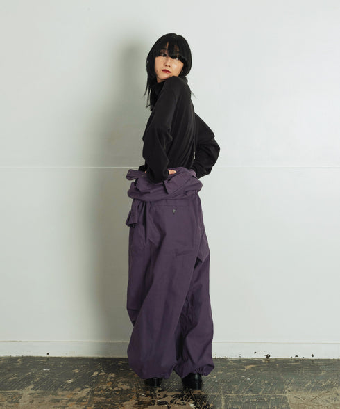 H167 / 着用サイズ: M パープル