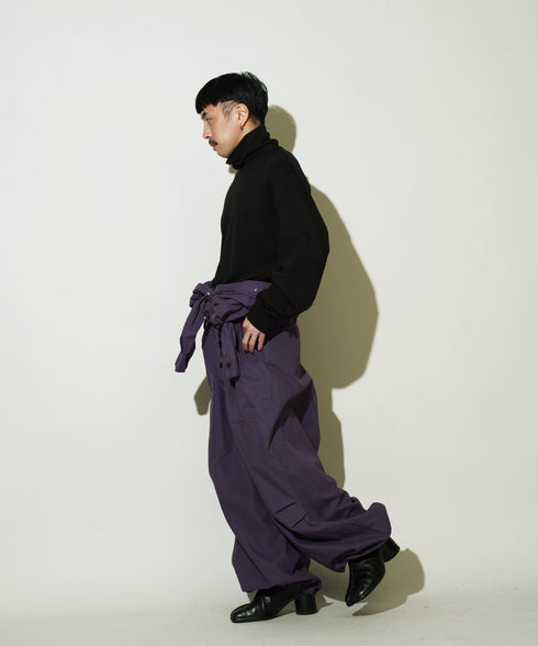 H163 / 着用サイズ: S パープル