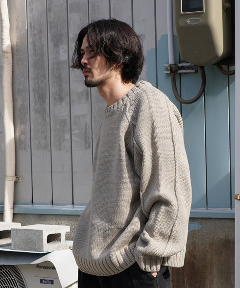 H175 / 着用サイズ:M グレー 着用ボトムス:218711