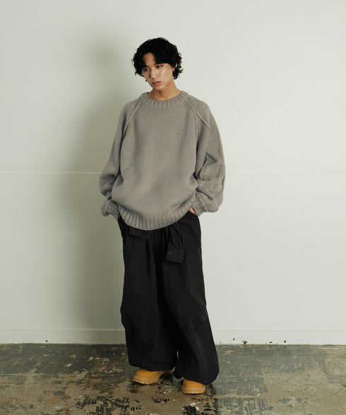 H175 / 着用サイズ: L グレー ボトムス:217160