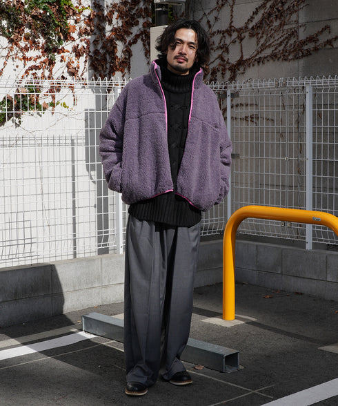 H175 / 着用サイズ:M ブラック 着用アウター:218727 着用ボトムス:218713