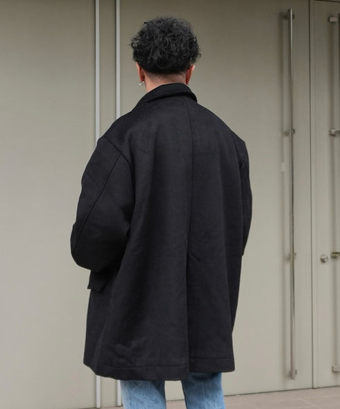 H163 / 着用サイズ:S ブラック