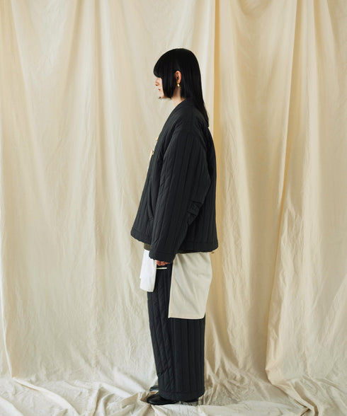 H167 / 着用サイズ: M ブラック トップス:217174 インナー:217170 ボトムス:217176