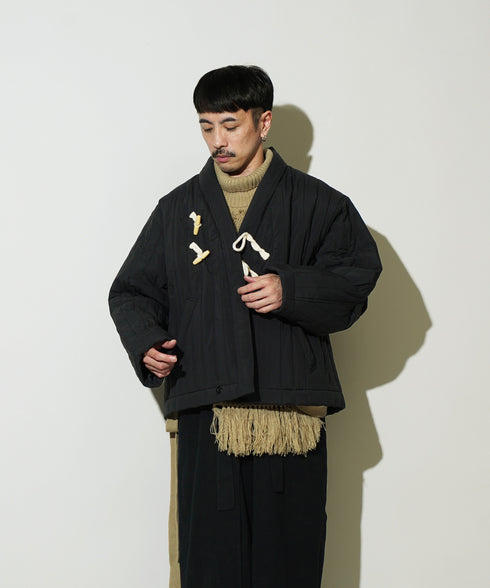 H163 / 着用サイズ: S ブラック トップス:217163 ボトムス:217165