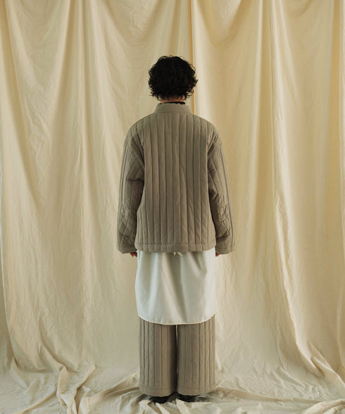 H175 / 着用サイズ: L セージグリーン トップス:21767 ボトムス:217176