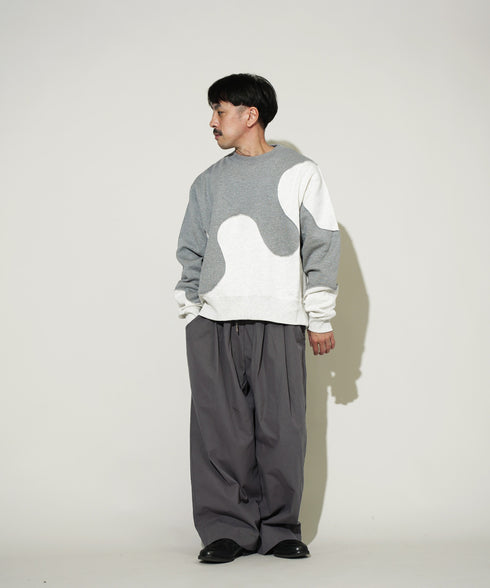 H163 / 着用サイズ: S 杢グレー