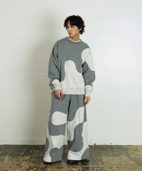 H175 / 着用サイズ: L 杢グレー
着用ボトムス:217178