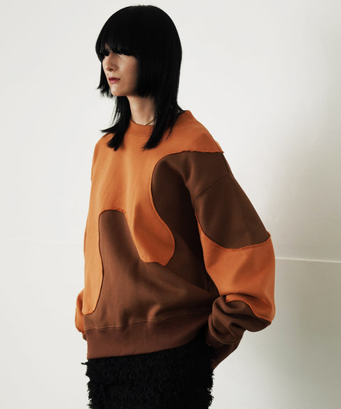 H167 / 着用サイズ: M オレンジ
着用ボトムス:217155