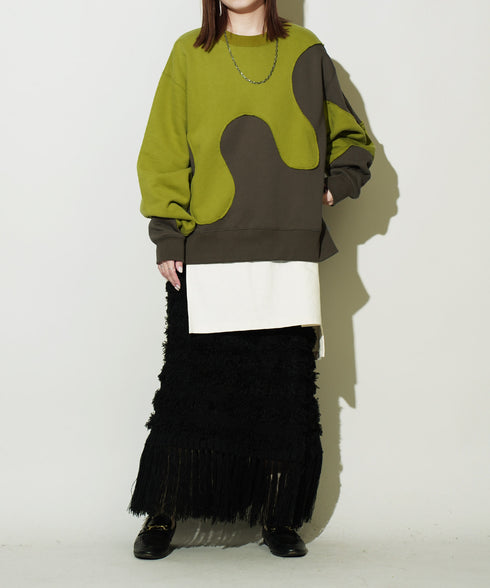 H161 / 着用サイズ: S グリーン
着用インナー:217170 ボトムス:217155