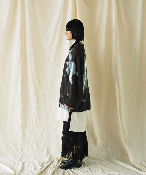 H167 / 着用サイズ: M ブラック インナー:217170 ボトムス:217155