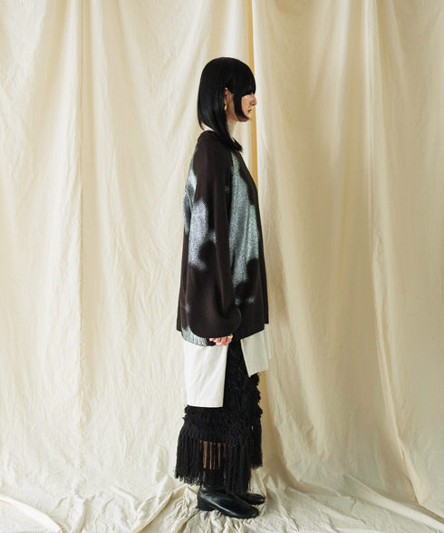 H167 / 着用サイズ: M ブラック インナー:217170 ボトムス:217155