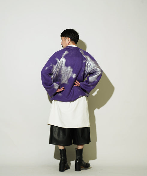 H163 / 着用サイズ: S パープル トップス:217167