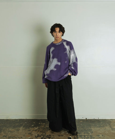 H175 / 着用サイズ: L パープル ボトムス:217165