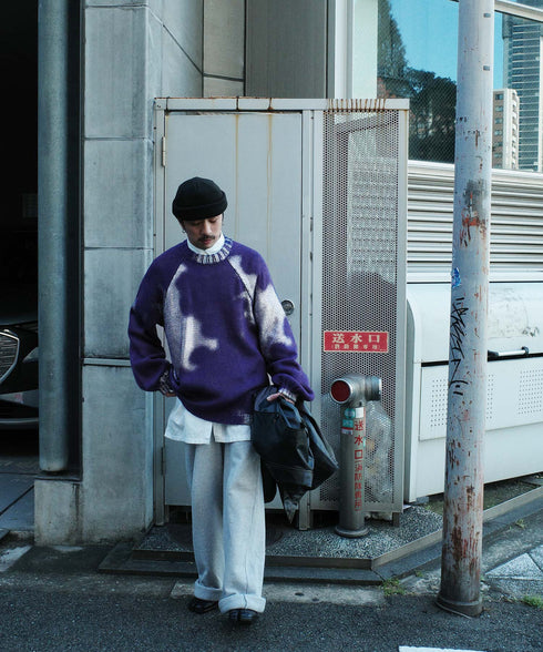 H163 / 着用サイズ:S パープル