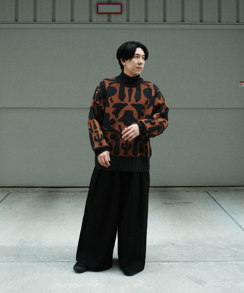 H170 / 着用サイズ: M ブラック ボトムス:217313