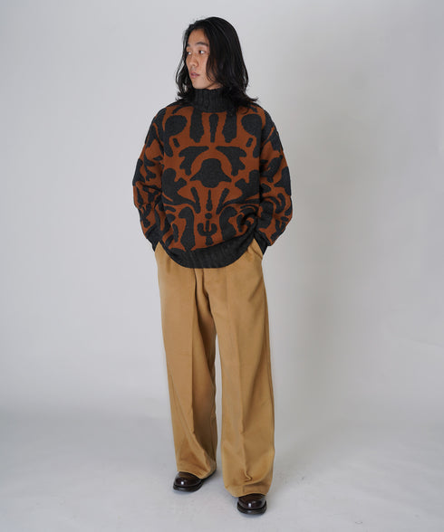 H174 / 着用サイズ:M ブラック 着用ボトムス:217647