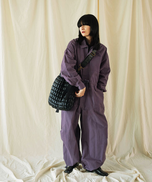 H167 / 着用サイズ: FREE ブラック
着用ジャンプスーツ:217160