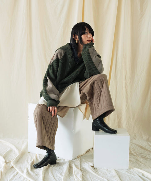 H175 / 着用サイズ: L セージグリーン