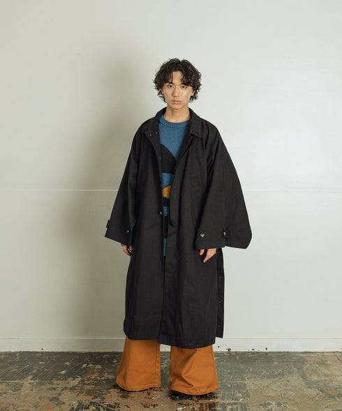 H175 / 着用サイズ: L マスタード アウター:215709 トップス:217317 インナー:217170