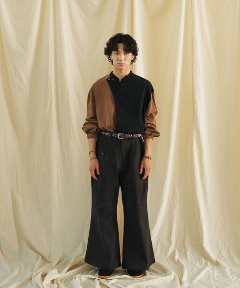 H175 / 着用サイズ: L ブラック トップス:217159