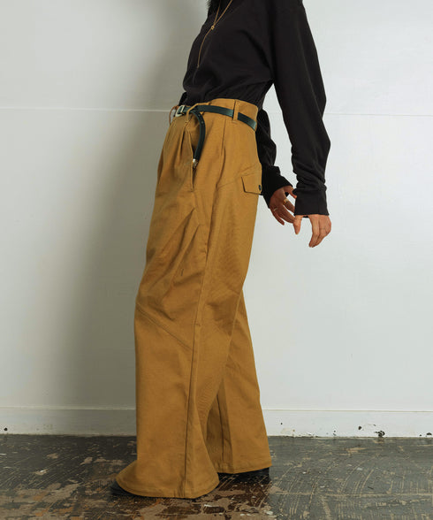 H167 / 着用サイズ:M マスタード