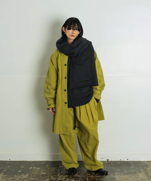 H167 / 着用サイズ: FREE スミクロ
アウター:217158 ボトムス:217166