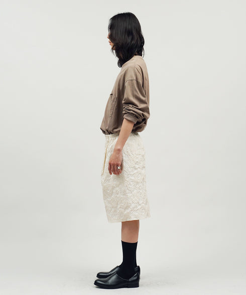 H182 / 着用サイズ: L オフホワイト