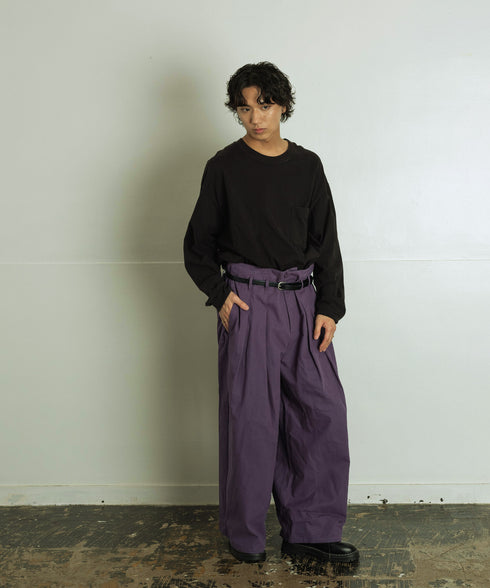 H175 / 着用サイズ:L パープル