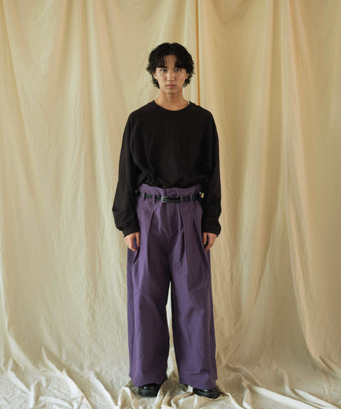 H175 / 着用サイズ:L パープル